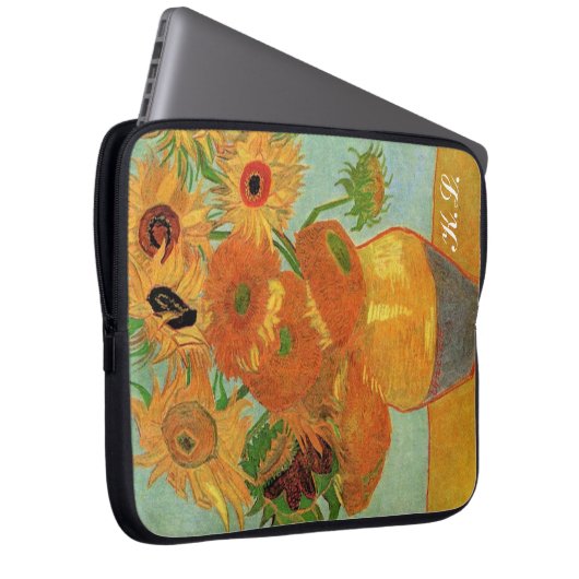 Vincent van Gogh, Sonnenblumen Laptopschutzhülle (Vorne Rechts)