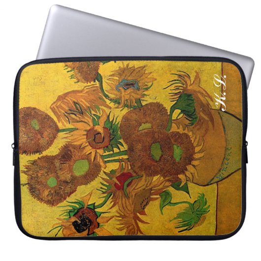 Vincent van Gogh, Sonnenblumen Laptopschutzhülle (Vorderseite)