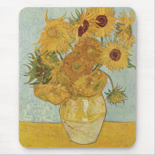 Vincent Van Gogh - Sonnenblumen Mousepad