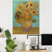 Vincent Van Gogh - Sonnenblumen Poster (Heimbüro)