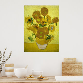 Vincent Van Gogh Sonnenblumen Poster