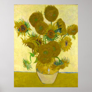 Vincent van Gogh-Sonnenblumen Poster