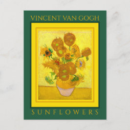 VINCENT VAN GOGH ...SONNENBLUMEN POSTKARTE
