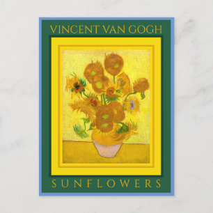 VINCENT VAN GOGH ...SONNENBLUMEN POSTKARTE