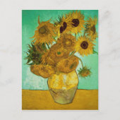 Vincent van Gogh - Sonnenblumen Postkarte (Vorderseite)
