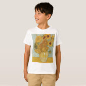 Vincent van Gogh - Sonnenblumen - reizende T-Shirt (Vorne ganz)