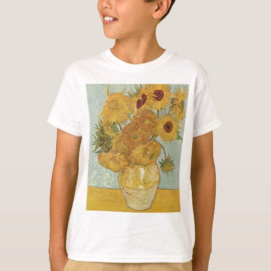 Vincent van Gogh - Sonnenblumen - reizende T-Shirt (Vorderseite)