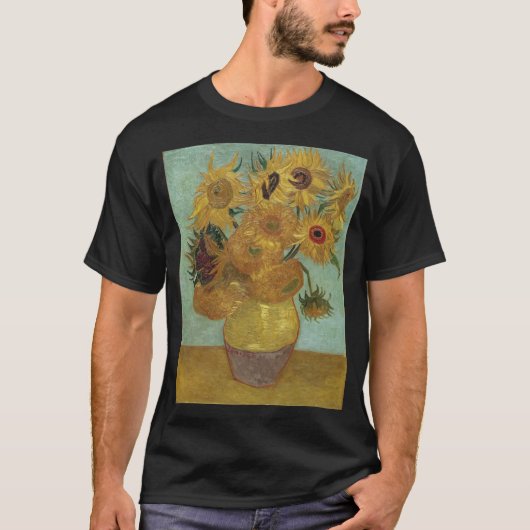 Vincent Van Gogh - Sonnenblumen T-Shirt (Vorderseite)