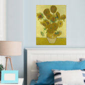Vincent Van Gogh - Sonnenblumen, vierte Version Foliendrucke (In Situ (Schlafzimmer))