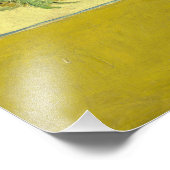 Vincent Van Gogh - Sonnenblumen, vierte Version Fotodruck (Ecke)