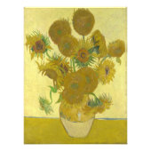 Vincent Van Gogh - Sonnenblumen, vierte Version Fotodruck (Vorne)