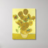 Vincent Van Gogh - Sonnenblumen, vierte Version Leinwanddruck (Vorderseite)