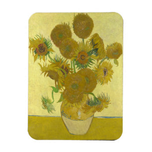Vincent Van Gogh - Sonnenblumen, vierte Version Magnet