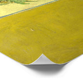 Vincent Van Gogh - Sonnenblumen, vierte Version Poster (Ecke)