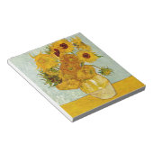 Vincent Van Gogh Sonnenblumenmalerei Notizblock (angewinkelt)