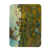 Vincent Van Gogh, Sonnenuntergang in Montmajour Magnet (Vertikal)