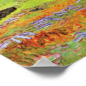 Vincent Van Gogh - Sonnige Rasen im öffentlichen P Poster (Ecke)