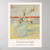 Vincent Van Gogh Sprig über die blühende mandelart Poster (Vorne)