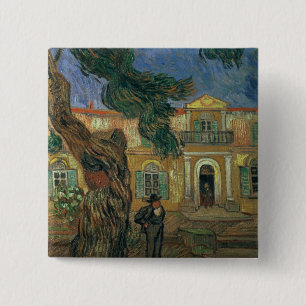Vincent van Gogh   St Paul Krankenhaus, St. Remy Button