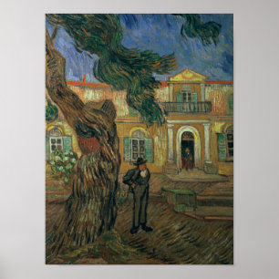 Vincent van Gogh  St. Paul's Hospital, St. Remy Poster
