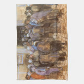 Vincent van Gogh Staat Lottery Office (Poor Money) Geschirrtuch (Vertikal)