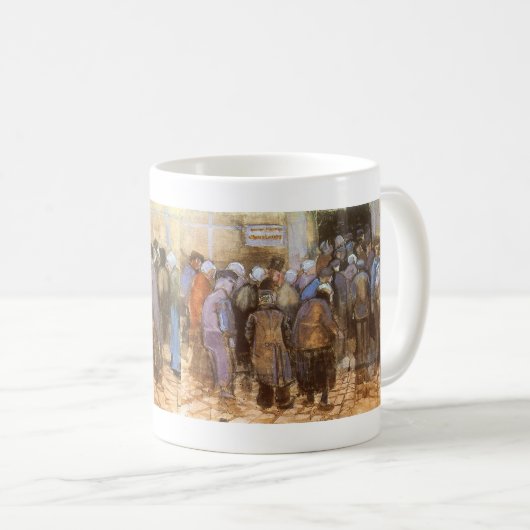Vincent van Gogh Staat Lottery Office (Poor Money) Kaffeetasse (VorderseiteRechts)