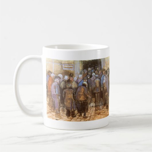 Vincent van Gogh Staat Lottery Office (Poor Money) Kaffeetasse (Links)