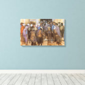 Vincent van Gogh Staat Lottery Office (Poor Money) Leinwanddruck (Insitu (Holzboden))