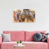 Vincent van Gogh Staat Lottery Office (Poor Money) Leinwanddruck (Insitu (Wohnzimmer))