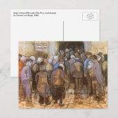 Vincent van Gogh Staat Lottery Office (Poor Money) Postkarte (Vorne/Hinten)