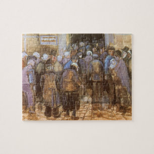 Vincent van Gogh Staat Lottery Office (Poor Money) Puzzle