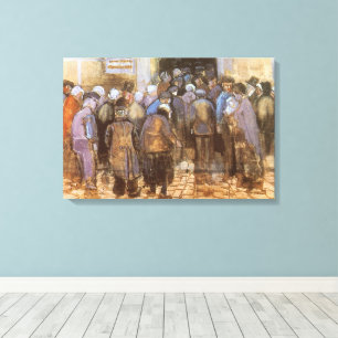Vincent van Gogh Staatliche Lotterieverwaltung (Ar Leinwanddruck