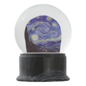 Vincent van Gogh Starry NachtVintage feine Kunst Schneekugel (Rückseite)