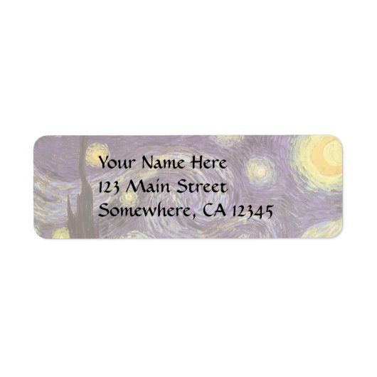 Vincent van Gogh - Starry Night (Vorne)