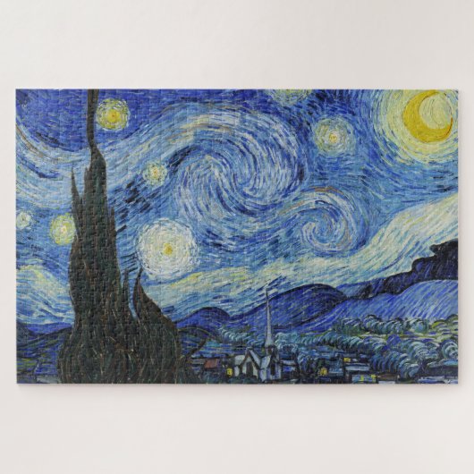 Vincent van Gogh Starry Night 1000 pieces Puzzle (Horizontal)