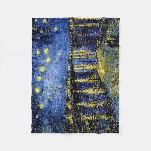 Vincent Van Gogh Starry Night 1888 Fleece Blanket (Vorderseite)