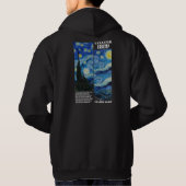 Vincent Van Gogh Starry Night 1889 Art  Hoodie (Rückseite)