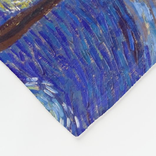 VINCENT VAN GOGH - Starry night 1889 Fleecedecke (Ecke)