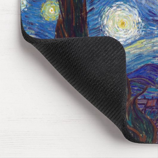 VINCENT VAN GOGH - Starry night 1889 Mousepad (Ecke)