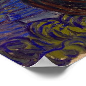 VINCENT VAN GOGH - Starry night 1889 Poster (Ecke)