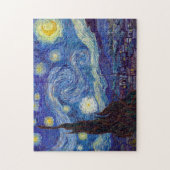 VINCENT VAN GOGH - Starry night 1889 Puzzle (Vertikal)