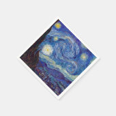 VINCENT VAN GOGH - Starry night 1889 Serviette (Ecke)