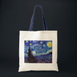 VINCENT VAN GOGH - Starry night 1889 Tragetasche<br><div class="desc">VINCENT VAN GOGH - Starry night 1889Öl auf Leinwand</div>
