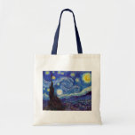 VINCENT VAN GOGH - Starry night 1889 Tragetasche<br><div class="desc">VINCENT VAN GOGH - Starry night 1889Öl auf Leinwand</div>