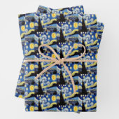 Vincent van Gogh Starry Night Art Gift Geschenkpapier Set (Beispiel)