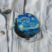 Vincent van Gogh, Starry Night Button (Beispiel)