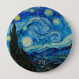 Vincent van Gogh, Starry Night Button