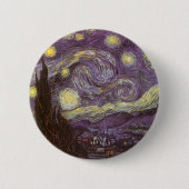 Vincent van Gogh - Starry Night Button (Vorderseite)