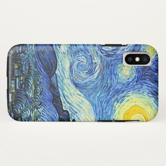 Vincent van Gogh Starry Night Case-Mate iPhone Hülle (Rückseite (Horizontal))