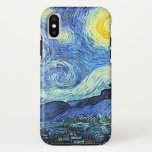 Vincent van Gogh Starry Night Case-Mate iPhone Hülle<br><div class="desc">Dieses Bild ist das Öl auf der Leinwand Malerei "The Starry Night" im Jahr 1889 von niederländischem post-impressionistischen Künstler Vincent Willem van Gogh (1853-1890). Es ist eine Nacht Blick auf das Dorf Saint-Remy, wie aus dem Fenster in seinem Zimmer im Sanitarium gesehen. Es ist unsere Fine Art Serie Nr. 20....</div>